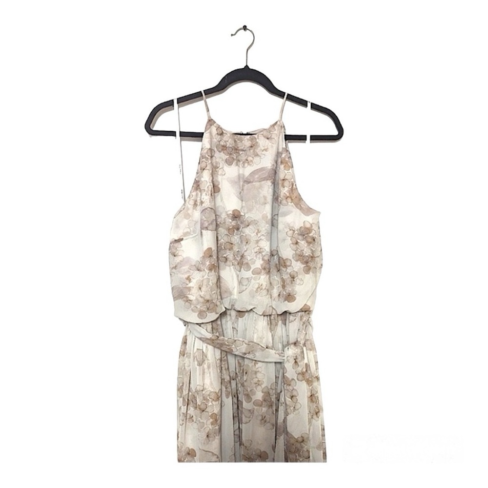 Donna Morgan Alana Floral Chiffon Bridesmaids Dress +